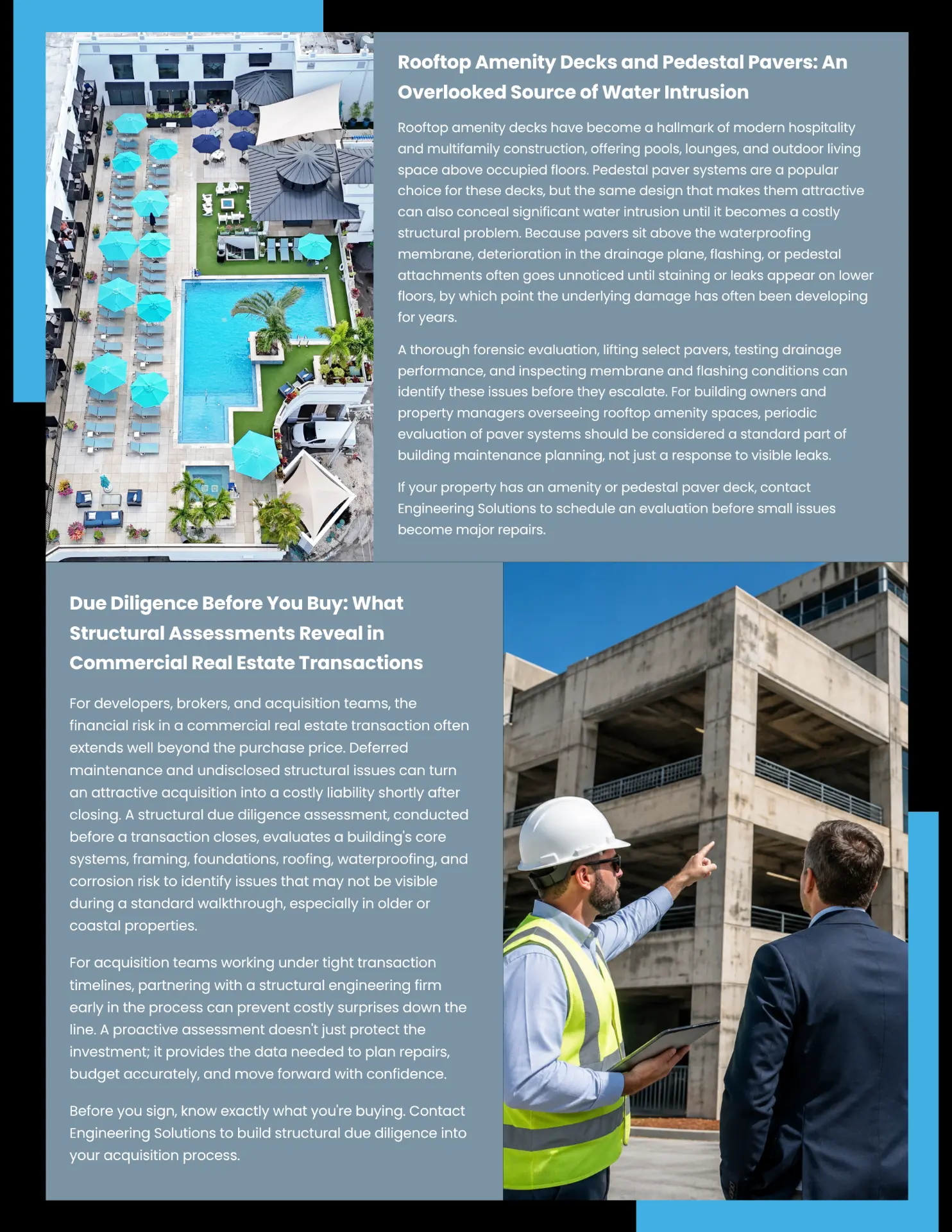 August 2026 Engineering Solutions newsletter, page two