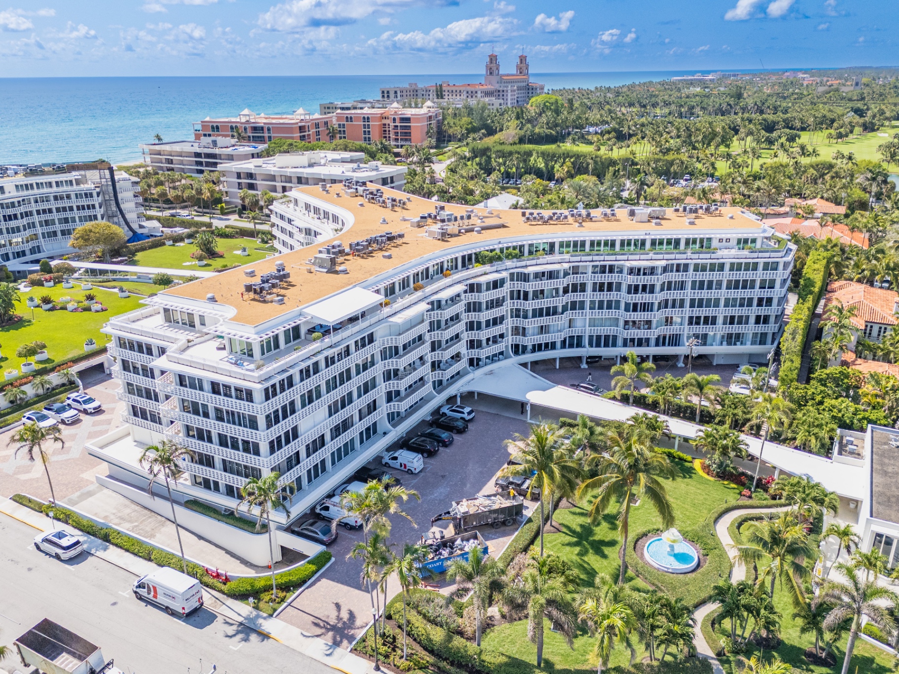 130 Sun & Surf — Slab Penetration Detail in Palm Beach, FL