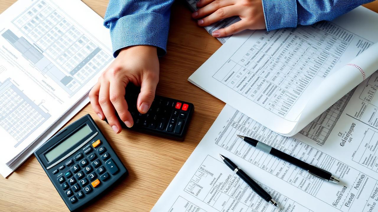 Engineer reviewing reserve schedule documents for a Florida condominium SIRS